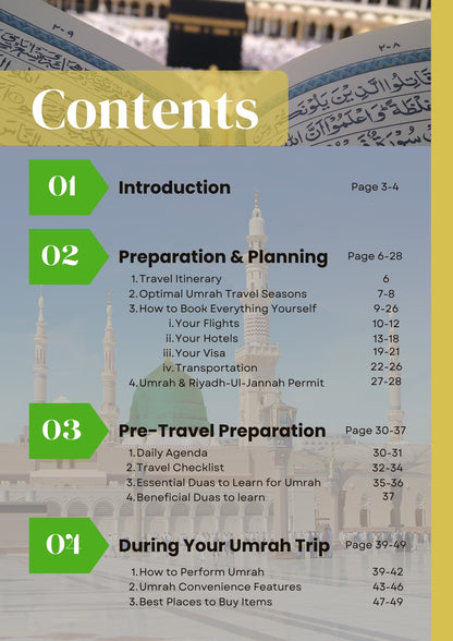 How To Book Your Umrah All By Yourself! (Full PDF Guide)